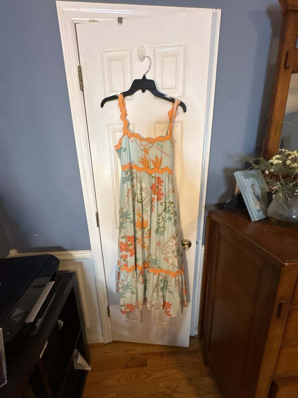 Blu Pepper Floral Midi Dress Size M